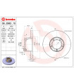 Disque de frein BREMBO 08.2982.10 VW LT 28-35 I Kasten LT 28-35 I Bus