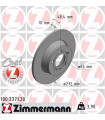 Disque de frein ZIMMERMANN 100.3371.20 AUDI A1 A1 Sportback