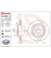 Disque de frein BREMBO 09.B026.11 VOLVO XC60