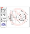 Disque de frein BREMBO 08.D340.11 MERCEDES-BENZ SL