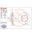 Disque de frein BREMBO 09.A386.11 TOYOTA Previa Avensis Verso Camry Camry Stufenheck Camry Kombi