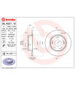 Disque de frein BREMBO 08.A327.11 HONDA Accord VII