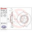 Disque de frein BREMBO 09.B046.11 TOYOTA Avensis Stufenheck Avensis Station Wagon Verso