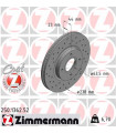 Disque de frein ZIMMERMANN 250.1362.52 FORD Transit Courier Kombi Tourneo Courier Kombi B-Max Fiesta VI