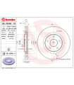 Disque de frein BREMBO 09.N248.11 CHRYSLER LANCIA FIAT Voyager Gro 223raumlimousine Freemont Journey Grand Voyager 