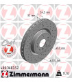 Disque de frein ZIMMERMANN 400.3683.52 MERCEDES-BENZ M-Klasse GLE Coupe GLE