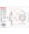 Disque de frein BREMBO 09.9540.11 AUDI A6 A6 Avant