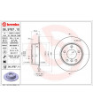 Disque de frein BREMBO 08.9787.11 BMW 1er