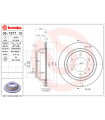 Disque de frein BREMBO 09.7377.10 OPEL ISUZU Frontera B Frontera A Frontera A Sport Monterey A Monterey B