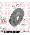 Disque de frein ZIMMERMANN 150.1295.52 BMW 3er 3er Touring 3er Cabriolet 3er Coupe