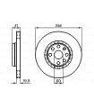 Disque de frein BOSCH 0 986 478 535 OPEL Vectra A Vectra A CC Astra F CC Astra F Astra F Caravan Corsa B Tigra