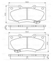 Disque de frein BOSCH 0 986 479 A53 FORD Maverick