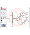 Disque de frein BREMBO 09.8127.11 MERCEDES-BENZ S-Klasse