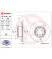 Disque de frein BREMBO 09.9761.60 IVECO Daily IV Kasten/Kombi Daily V Kasten/Kombi