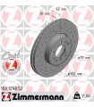 Disque de frein ZIMMERMANN 150.1298.52 BMW X5 X3