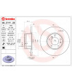 Disque de frein BREMBO 08.5141.20 BMW 5er Touring 5er