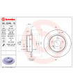 Disque de frein BREMBO 08.5346.10 MERCEDES-BENZ SL