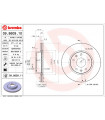 Disque de frein BREMBO 09.8609.11 ROVER LAND ROVER Freelander Soft Top Freelander