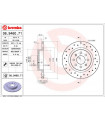 Disque de frein BREMBO 08.9460.71 FIAT Punto Punto Evo Grande Punto