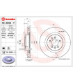 Disque de frein BREMBO 09.B858.11 LAND ROVER Range Rover IV Range Rover Sport Discovery V