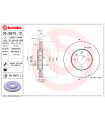 Disque de frein BREMBO 09.B975.11 VW SEAT SKODA UP Mii Citigo