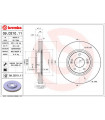 Disque de frein BREMBO 09.D210.11 HYUNDAI KIA i30 Kombi i30 i30 Coupe Cee'D Cee'D Sportswagon Pro Cee'D