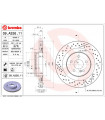 Disque de frein BREMBO 09.A326.11 MERCEDES-BENZ C-Klasse Coupe C-Klasse T-Model C-Klasse