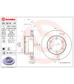 Disque de frein BREMBO 09.9510.11 WAS Sprinter 5-T Pritsche/Fahrgestell