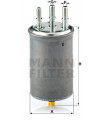 Filtre a carburant MANN-FILTER WK 829/7 FORD Tourneo Connect