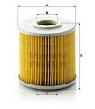 Filtre a huile MANN-FILTER H 1029/1 n FORD Transit Bus