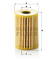 Filtre a huile MANN-FILTER HU 610 x MERCEDES-BENZ A-Klasse Vaneo