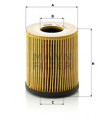 Filtre a huile MANN-FILTER HU 816/2 x JEEP FIAT BMW MINI Renegade Gelandewagen Geschlossen 500X Tipo Stufenheck Tip