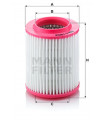 Filtre a air MANN-FILTER C 1652 AUDI A8