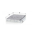 Filtre air de l'habitacle MANN-FILTER CUK 29 008 OPEL CITROEN Crossland X C3 Aircross II