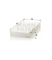 Filtre air de l'habitacle MANN-FILTER CU 2642 RENAULT Twingo I