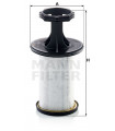 Filtre ventilation du carter-moteur MANN-FILTER LC 5005 x