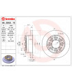 Disque de frein BREMBO 08.5952.10