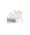 Filtre air de l'habitacle MANN-FILTER CU 4795