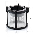 Filtre a carburant MANN-FILTER PU 51 z