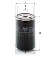 Filtre systeme hydraulique de travail MANN-FILTER W 719/4