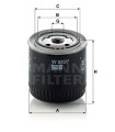 Filtre systeme hydraulique de travail MANN-FILTER W 920/7