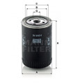 Filtre systeme hydraulique de travail MANN-FILTER W 936/4