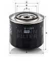 Filtre a huile MANN-FILTER W 1126