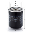 Filtre a huile MANN-FILTER WD 1374