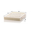 Filtre air de l'habitacle MANN-FILTER CU 31 001