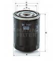 Filtre a carburant MANN-FILTER WK 7041