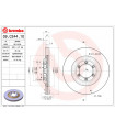 Disque de frein BREMBO 09.C244.10