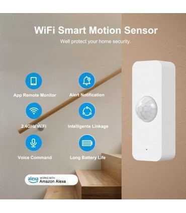 Détecteur de mouvement WiFi pour Boite Aux Lettres