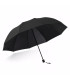 [Red] Parapluie pliant surdimensionné de 130CM, coupe-vent et imperméable, grand parasol de sol