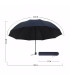 [Red] Parapluie pliant surdimensionné de 130CM, coupe-vent et imperméable, grand parasol de sol